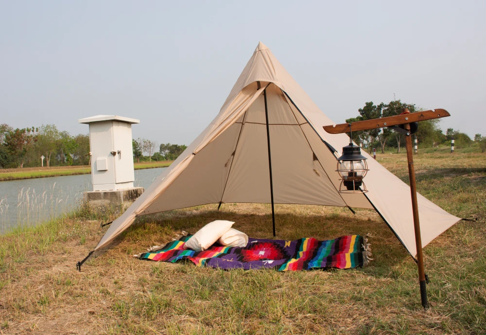 white teepee tents
