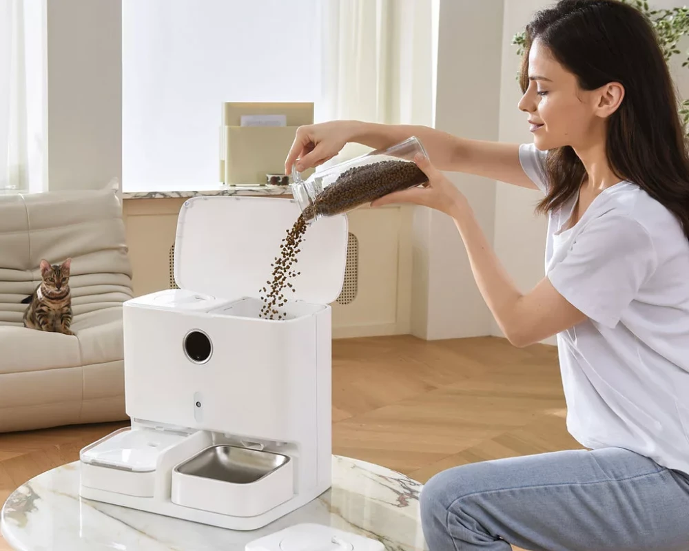pets automatic pet feeder