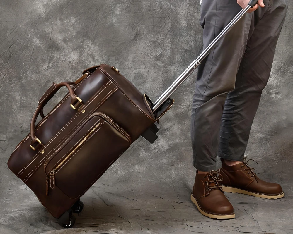 luggage bag with wheels